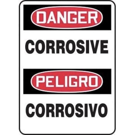 Accuform BILINGUAL SAFETY SIGN  SPANISH SBMCHL212XT SBMCHL212XT